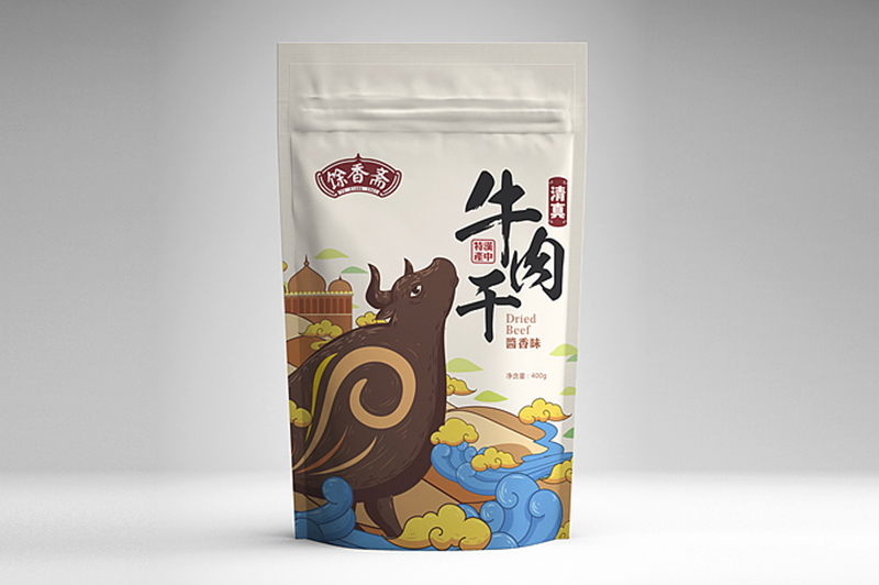 牛肉干包裝設(shè)計(jì)有什么技巧？